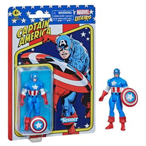 Marvel Legends Retro Collection Captain America Action Figure