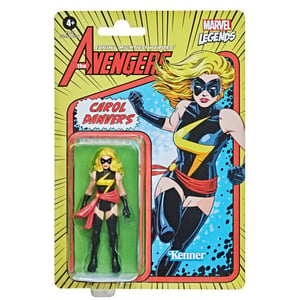 Marvel Legends Retro Collection Carol Danvers Action Figure