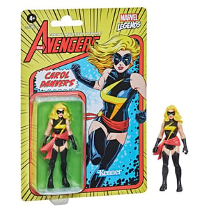 Marvel Legends Retro Collection Carol Danvers Action Figure