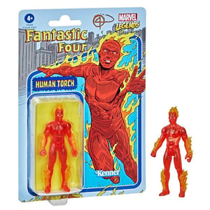 Marvel Legends Retro Collection Human Torch Action Figure