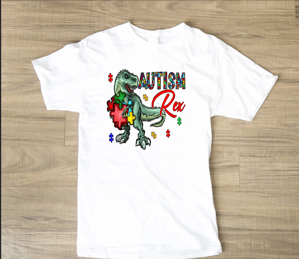 Image of Kids Autism Rex Shirt 