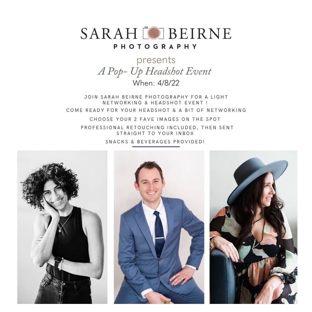 Image of "Not So Corporate" Headshot Event
