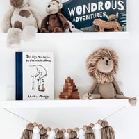 Image 3 of WOODEN LEOPARD TOY
