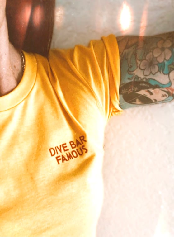 Image of Unisex Dive Bar Famous Tee