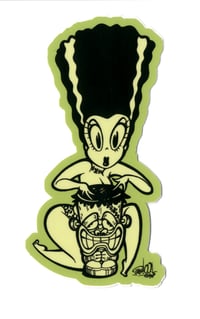 "Horrortique" Vinyl Sticker 