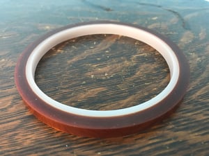 Image of Burlington Recording 216' 1/4" Extended Length Pro Audio Brown Tinted Splicing Tape