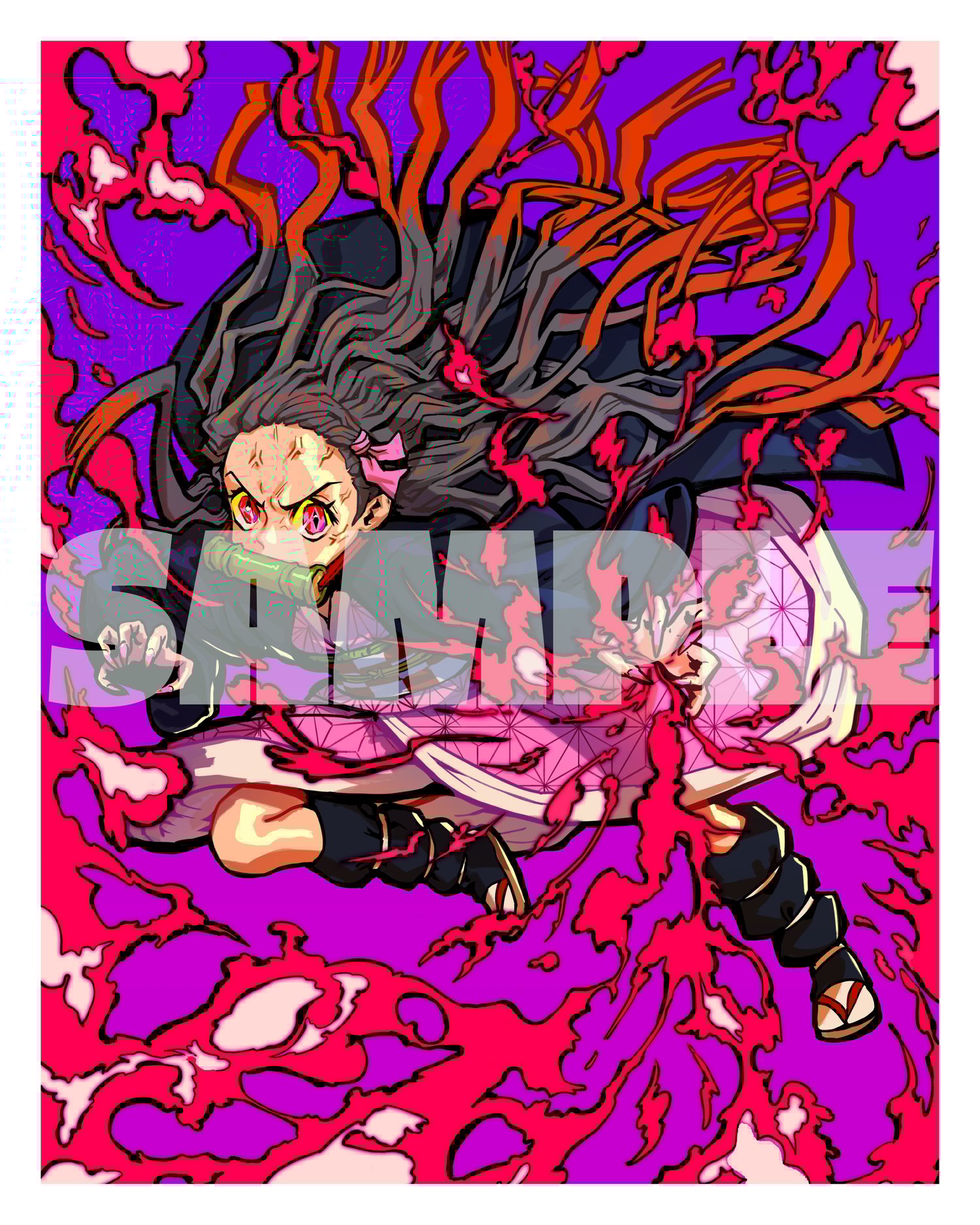 nezuko blood