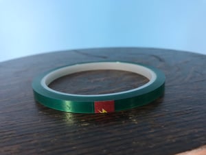Image of Burlington Recording 216' 1/4" Extended Length Pro Audio Green Tinted Splicing Tape
