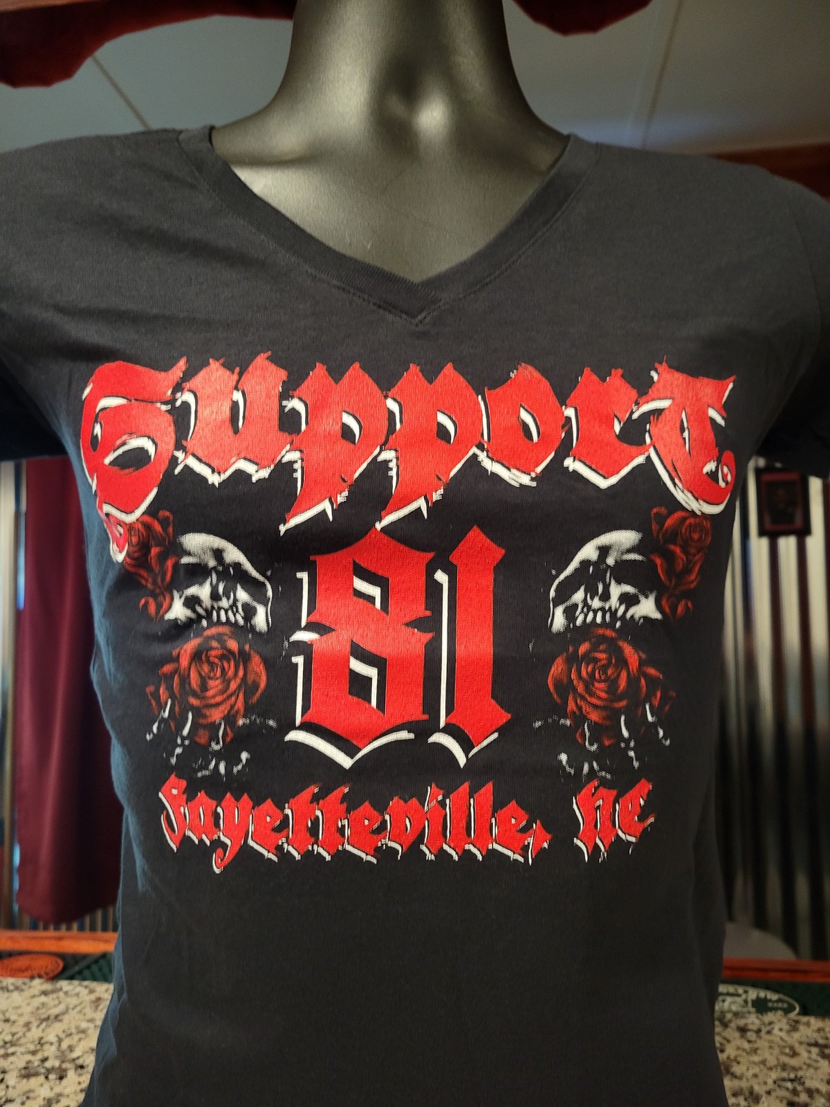 WOMEN S SUPPORT 81 V NECK SHIRT HAMC Fayetteville