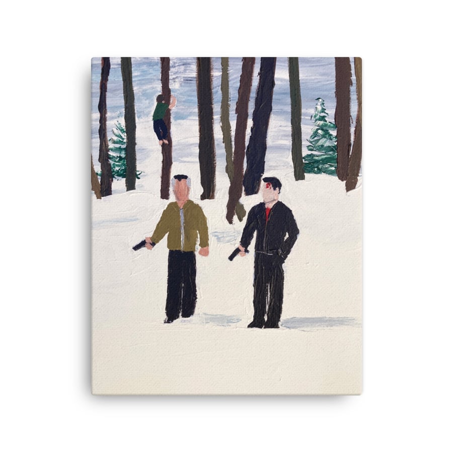 Image of Valery’s escape 16” x 20” canvas print