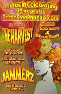 Radio Free Phoenix Anniversary Poster 
