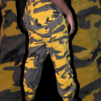 Image 2 of Denim Camo Cargo Pants