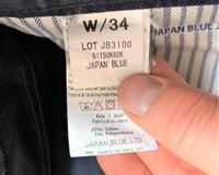 Image 5 of Japan Blue jeans Momotaro JB3100 chino pants, size 34