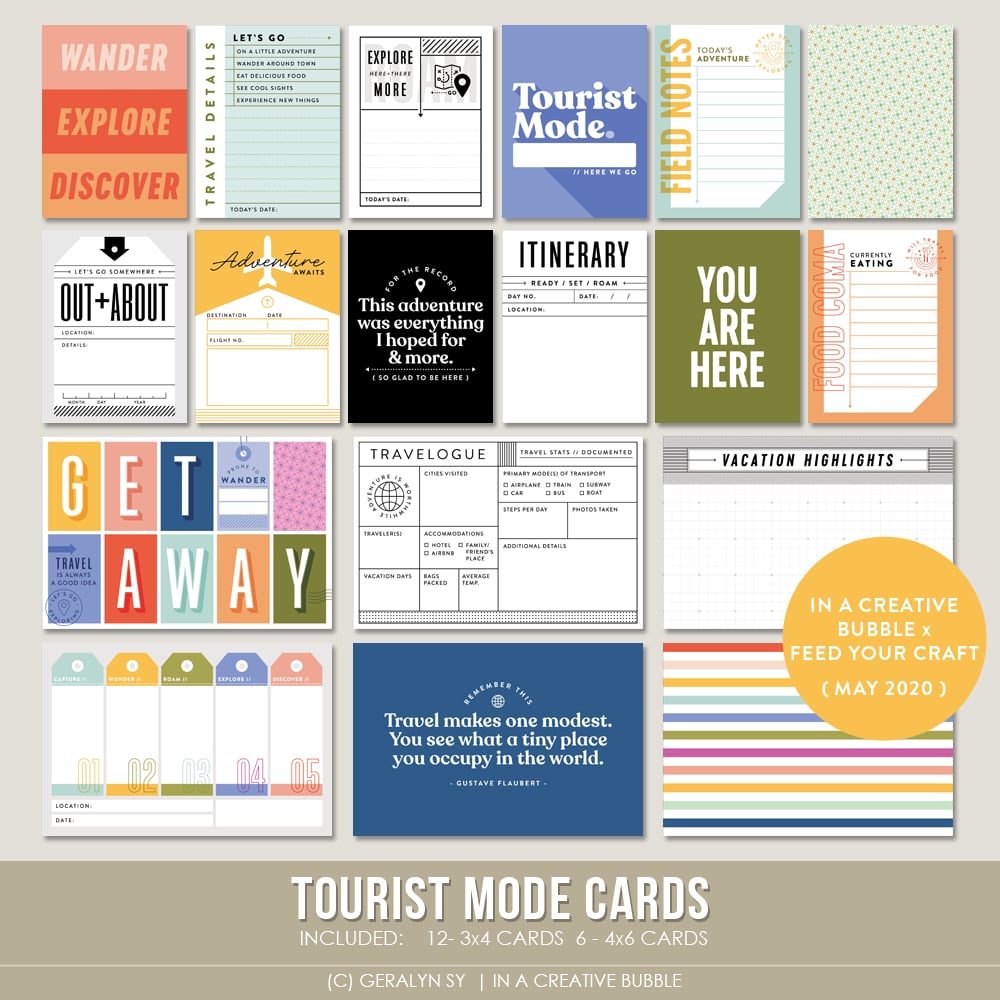 Image of Tourist Mode Cards (Digital)