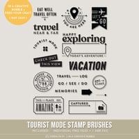 Tourist Mode Stamp Brushes (Digital)