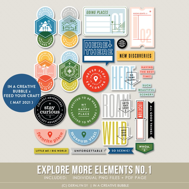 Image of Explore More Elements No.1 (Digital)