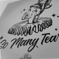 Image 3 of So Many Tears Gallery Wrapped Canvas Print