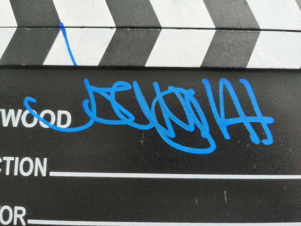 Director Joe Wright Signed Clapperboard 