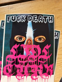 Image 2 of Lidl Curb x Fuck Death Sticker Pack