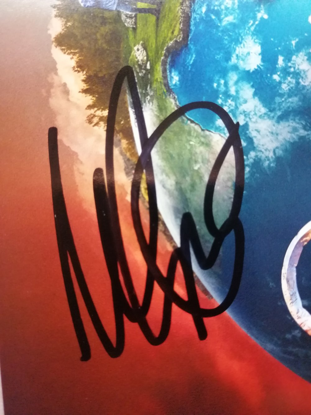 Mark Gatiss Signed Good Omens 10x8