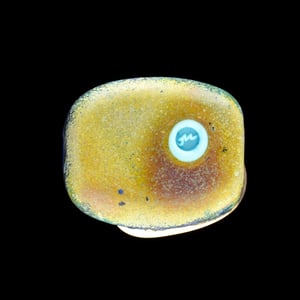 Image of XL. Happy River Otter - Flamework GLass Sculpture Bead