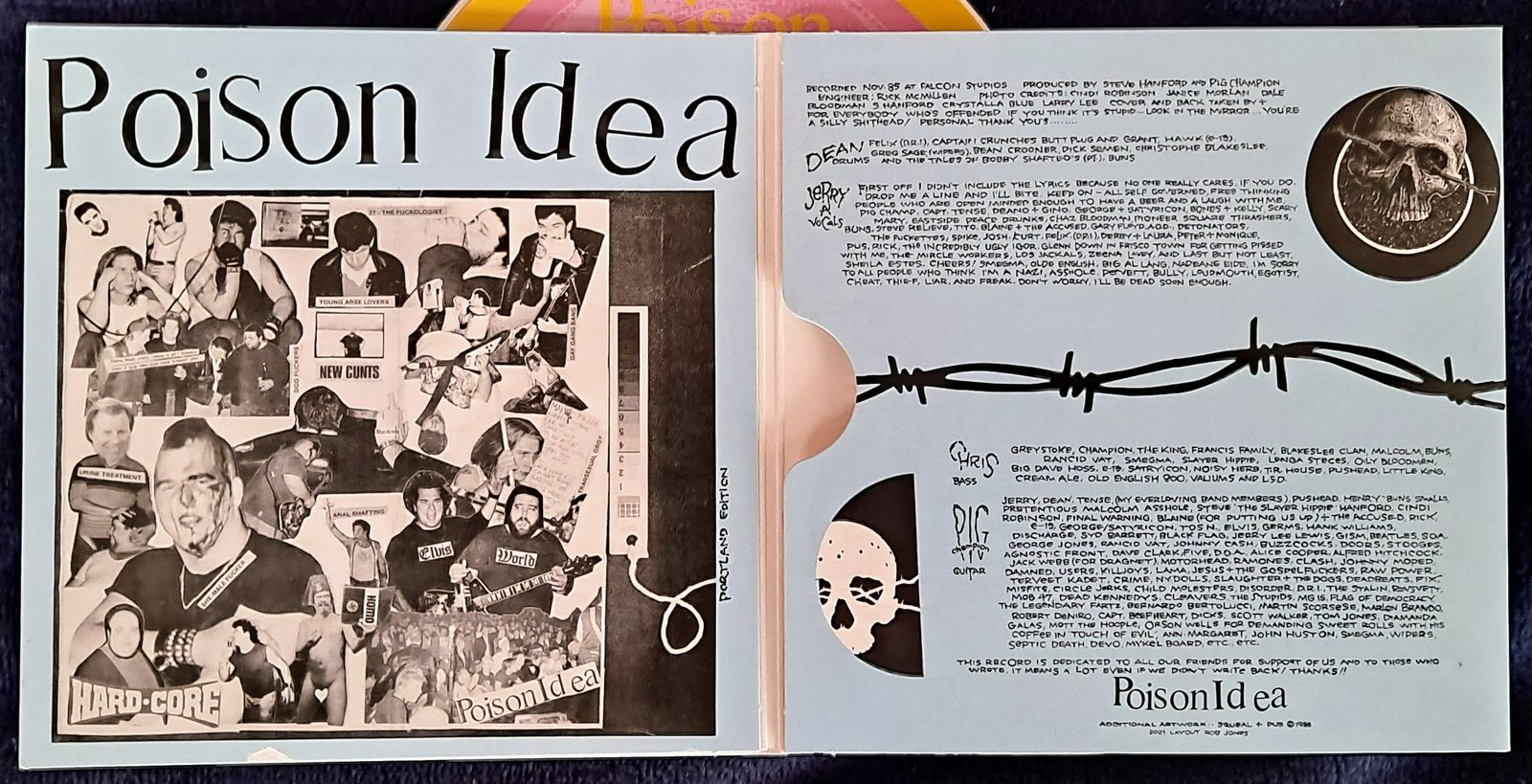 POISON IDEA 10inch レコード picture disc 極美品 POISON IDEA 10inch レコード picture disc 極美品 POISON IDEA