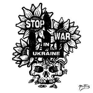 Image of Stop war in Ukraine Unisex T-Shirt