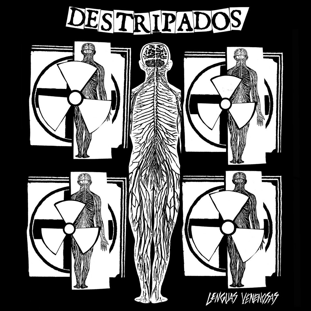 Image of DESTRIPADOS "Lenguas Venenosas" LP