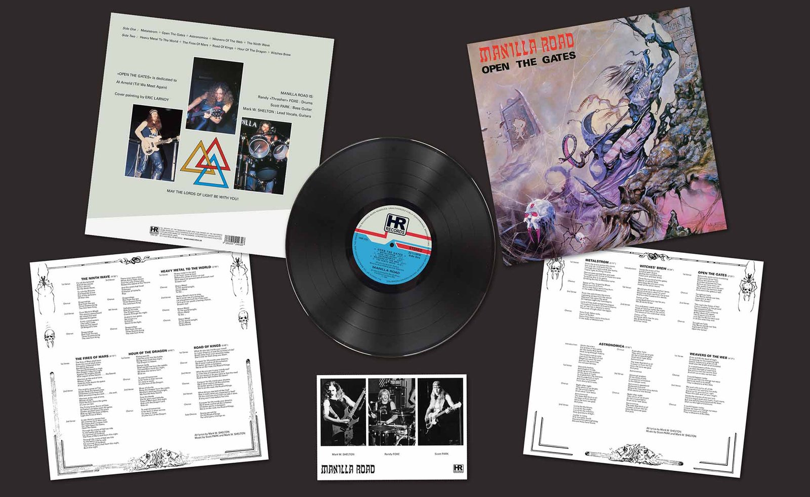 Open The Gates - LP | Manilla Road - Official Merchandise Store