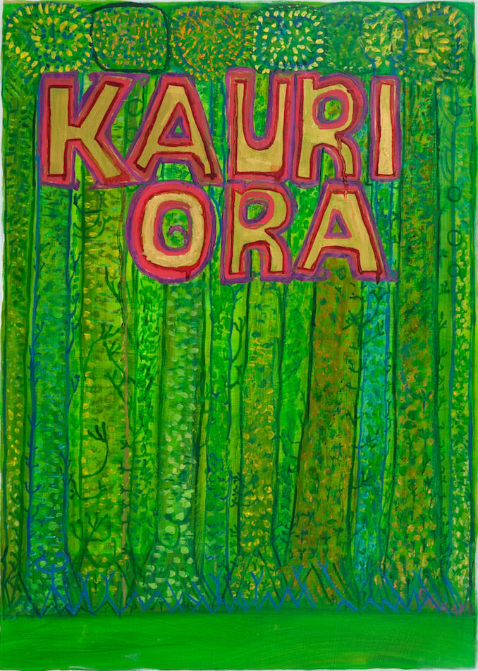 Kauri Ora edition by Emily Karaka - Green