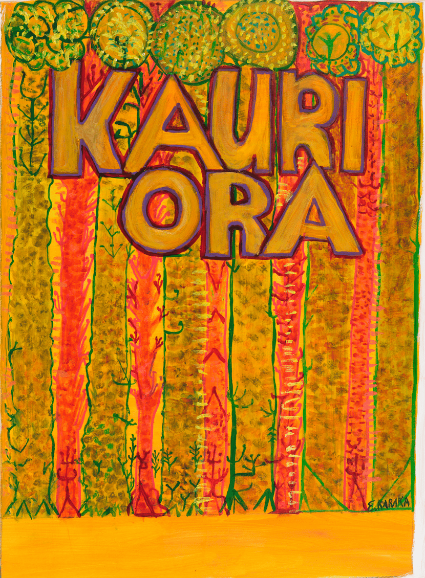 Kauri Ora edition by Emily Karaka - Gold