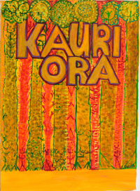 Kauri Ora edition by Emily Karaka - Gold