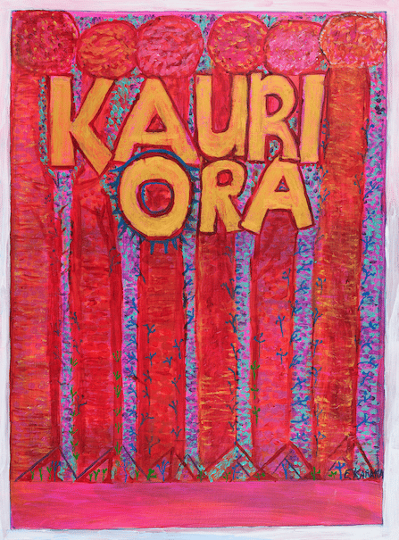 Kauri Ora edition by Emily Karaka - Red