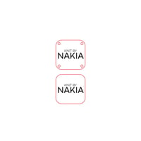 Image 2 of Rounded Square Leatherette Labels