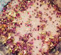 Image 2 of Botanical Bath & Foot Salt Soaks | Jasmine & Rose Petals | Magnesium Bath Soaks 