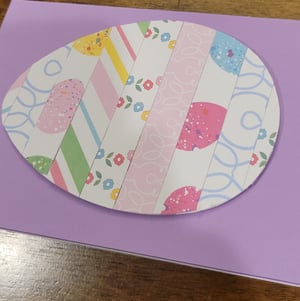 Image of Patchwork Easter Egg