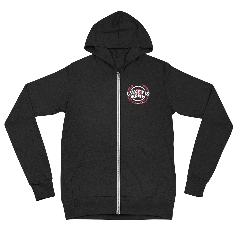 Till the End of the Line Zip Up Hoodie