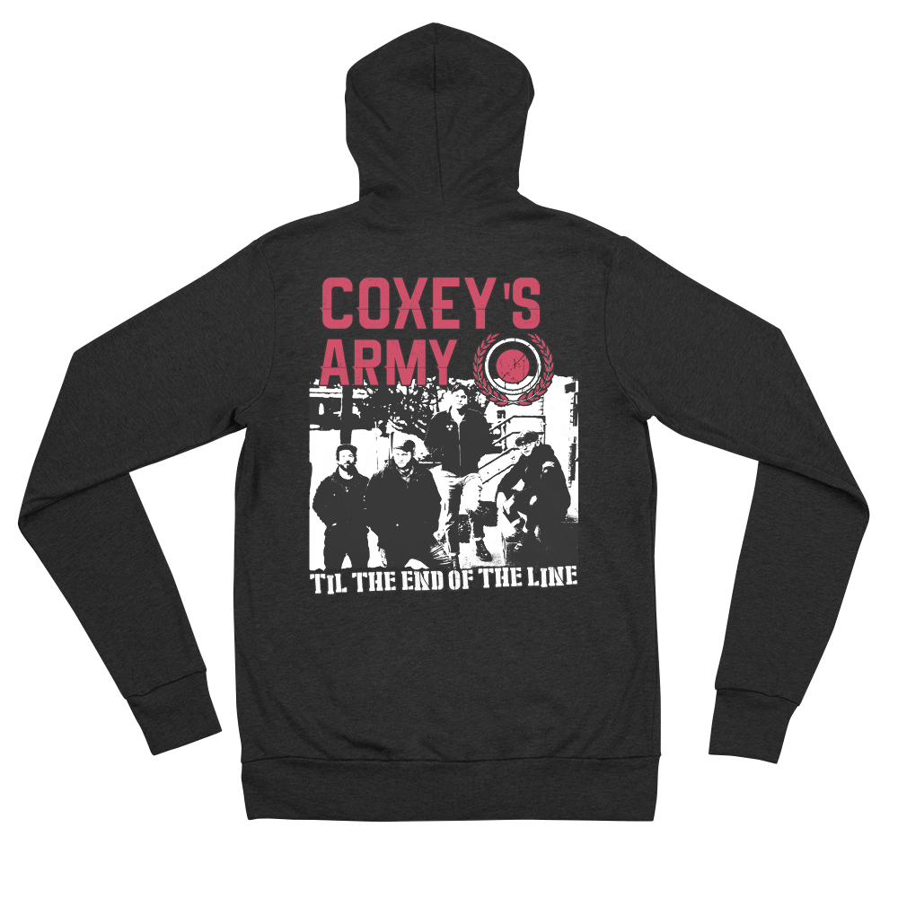 Till the End of the Line Zip Up Hoodie