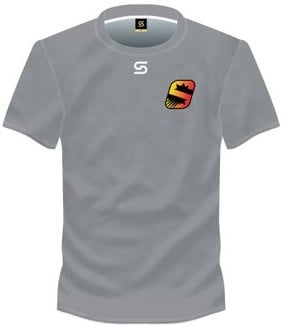 Image of Streetwear Cotton Tee - Grey