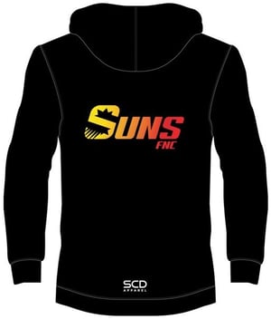 Image of Streetwear Fleece Hoodie - Black