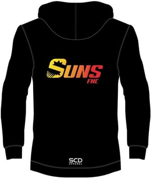 Image of Streetwear Fleece Zip Jacket - Black
