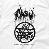 Image 2 of ABSU - RETURN OF THE ANCIENTS - TRINITY SEAL / AL AZIF (BLACK PRINT) VINTAGE TEXTURE