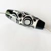 Bead on Wire - Black and White