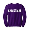 Purple Christmas Crewneck