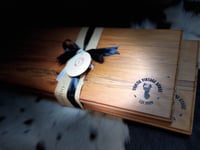 Image 9 of Heart Rimu Cheese Board Set oblong 