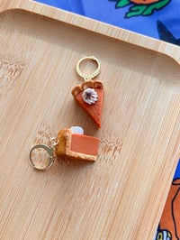 Image 3 of Pumpkin Pie Dangle Earrings 