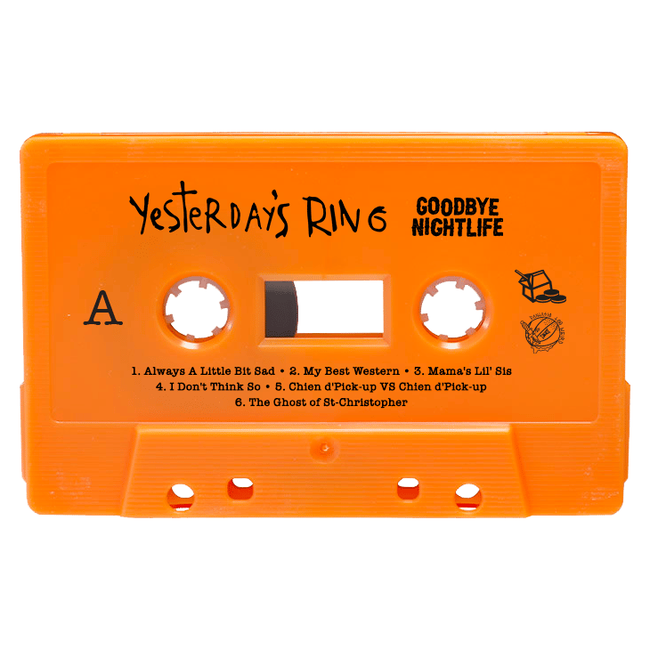 Image of Yesterday's Ring " Goodbye Nightlife " Cassette