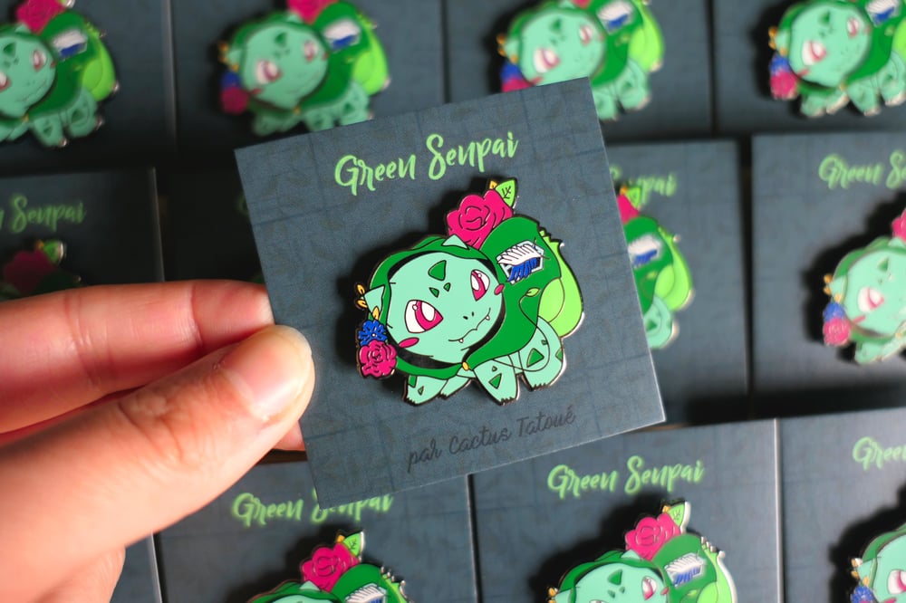 Green Senpai - Pin's collection