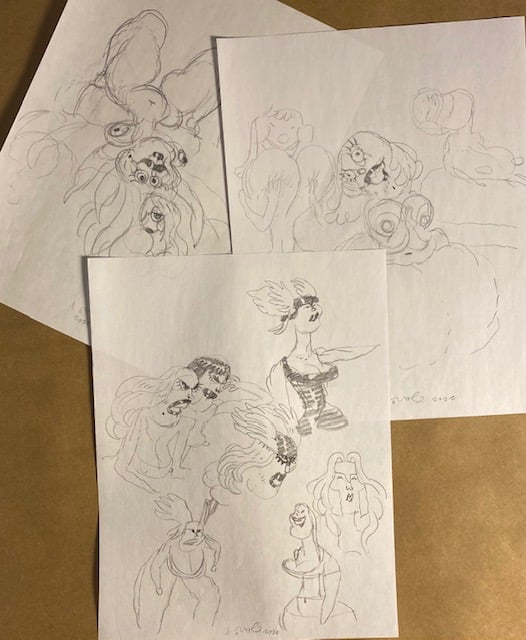 Assorted Doodles, Batch 012