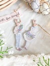 SALE! Bluebell & Billy Hanging Bunnies ( Set of 2 )